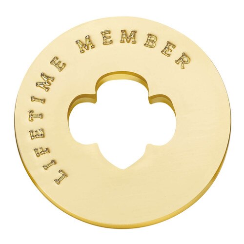Lifetime Membership Pin Girl Scout Shop