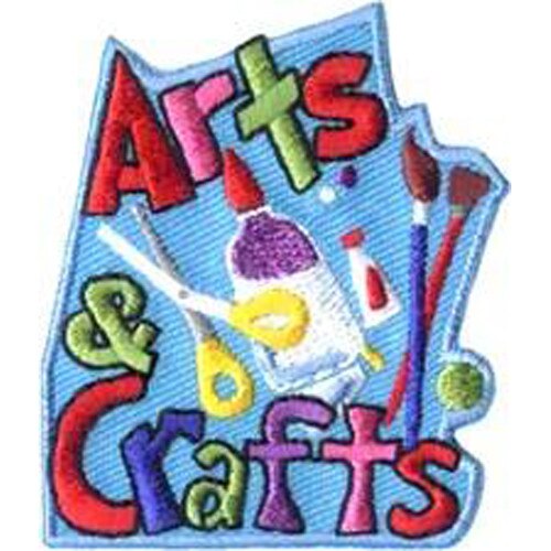 GSHG Arts and Craft Sew On Fun Patch Girl Scout Shop