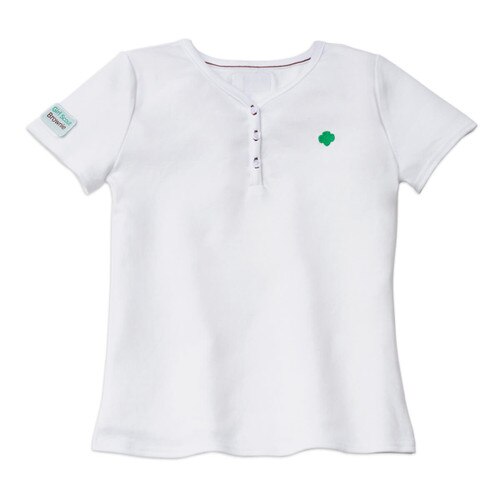 Girl Scout Brownie Henley Girl Scout Shop