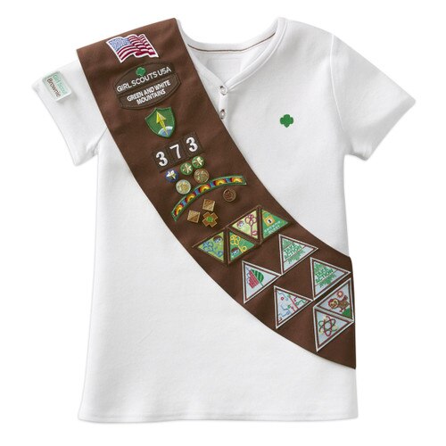 Girl Scout Brownie Henley Girl Scout Shop