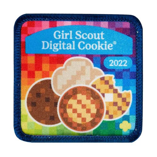2022 Girl Scout Digital Cookie SewOn Patch Girl Scout Shop