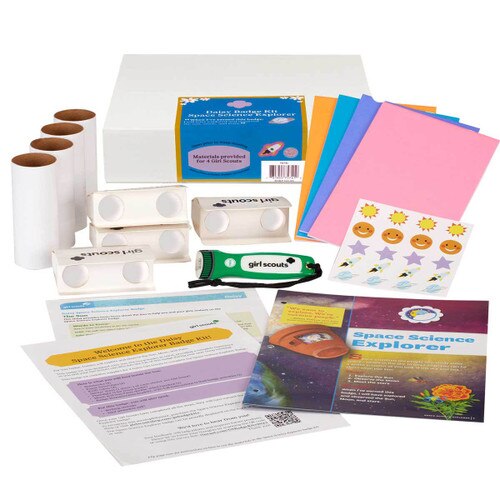 Daisy Badge Kit — Space Science Explorer Girl Scout Shop