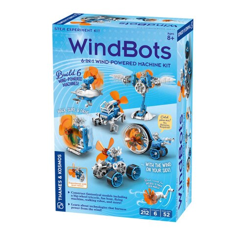 Wind Bots 6in1 Robot Kit Girl Scout Shop