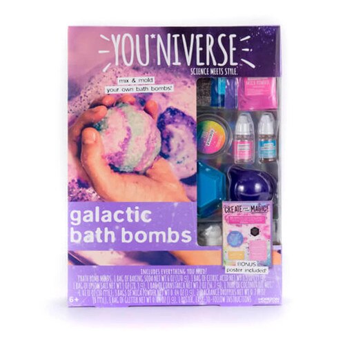 YOU*INVERSE Galactic Bath Bombs Kit Girl Scout Shop